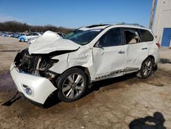 Nissan salvage cars for sale: 2015 Nissan Pathfinder S