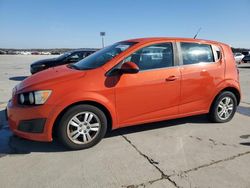 Chevrolet Vehiculos salvage en venta: 2012 Chevrolet Sonic LT