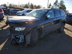 Salvage cars for sale at Denver, CO auction: 2021 Jeep Grand Cherokee Limited