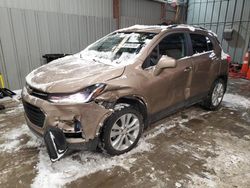 Vehiculos salvage en venta de Copart West Mifflin, PA: 2018 Chevrolet Trax Premier