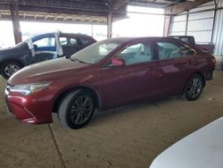 Toyota Camry le Vehiculos salvage en venta: 2017 Toyota Camry LE