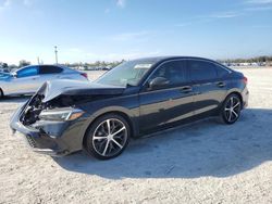 Salvage cars for sale at Arcadia, FL auction: 2024 Honda Civic Touring