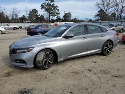 Honda salvage cars for sale: 2018 Honda Accord Sport