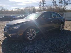 Chevrolet salvage cars for sale: 2015 Chevrolet Cruze LTZ