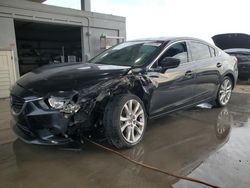 Salvage cars for sale at West Palm Beach, FL auction: 2017 Mazda 6 Touring