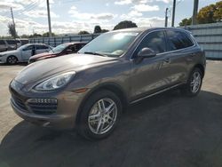 Salvage cars for sale at Miami, FL auction: 2011 Porsche Cayenne S Hybrid