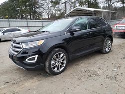 Salvage cars for sale at Austell, GA auction: 2018 Ford Edge Titanium