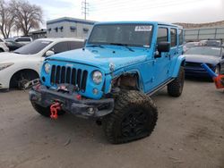 Jeep salvage cars for sale: 2017 Jeep Wrangler Unlimited Rubicon