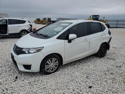 Salvage cars for sale at Temple, TX auction: 2015 Honda FIT LX