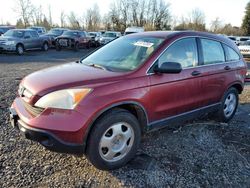 Salvage cars for sale at Portland, OR auction: 2007 Honda CR-V LX