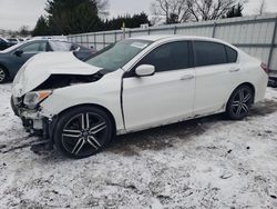 Salvage cars for sale at Finksburg, MD auction: 2017 Honda Accord Sport