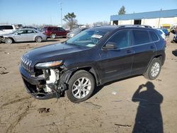 Jeep salvage cars for sale: 2016 Jeep Cherokee Latitude