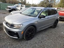 Salvage cars for sale at Riverview, FL auction: 2020 Volkswagen Tiguan SE