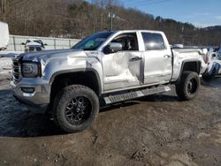 Salvage trucks for sale at Hurricane, WV auction: 2017 GMC Sierra K1500 SLT