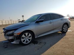 Salvage cars for sale at Fresno, CA auction: 2017 Honda Civic LX