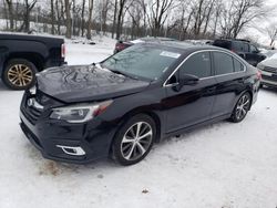 Salvage cars for sale at Cicero, IN auction: 2018 Subaru Legacy 2.5I Limited