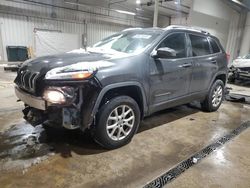 Salvage cars for sale at York Haven, PA auction: 2016 Jeep Cherokee Latitude