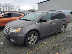 Salvage cars for sale at Spartanburg, SC auction: 2011 Honda Odyssey Touring