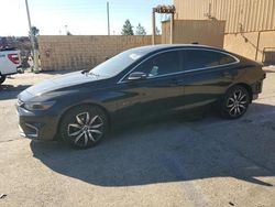 Chevrolet salvage cars for sale: 2017 Chevrolet Malibu LT