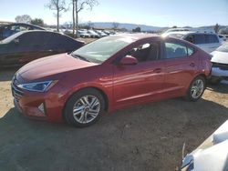 Salvage cars for sale at San Martin, CA auction: 2020 Hyundai Elantra SEL