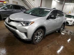 Toyota salvage cars for sale: 2018 Toyota Rav4 LE