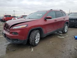 Salvage cars for sale at Indianapolis, IN auction: 2014 Jeep Cherokee Latitude