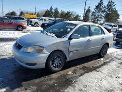 Salvage cars for sale at Denver, CO auction: 2005 Toyota Corolla CE