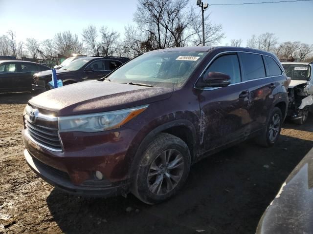 2015 Toyota Highlander LE