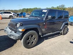 Jeep Wrangler salvage cars for sale: 2019 Jeep Wrangler Unlimited Sport