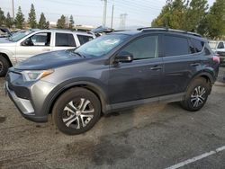 Salvage cars for sale at Rancho Cucamonga, CA auction: 2017 Toyota Rav4 LE