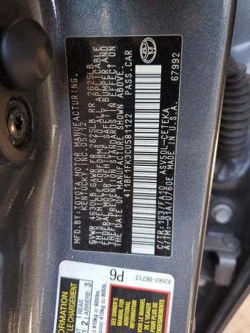 2012 Toyota Camry Base