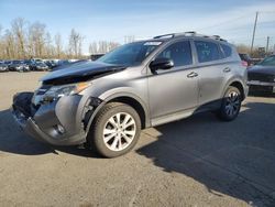 Salvage cars for sale at Portland, OR auction: 2015 Toyota Rav4 Limited