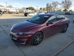 Chevrolet salvage cars for sale: 2016 Chevrolet Malibu LT