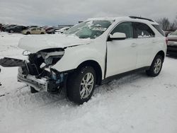 Chevrolet salvage cars for sale: 2017 Chevrolet Equinox LT