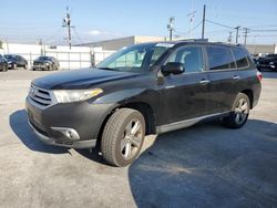 2012 Toyota Highlander Limited en venta en Sun Valley, CA