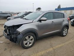 Vehiculos salvage en venta de Copart Woodhaven, MI: 2013 KIA Sportage Base