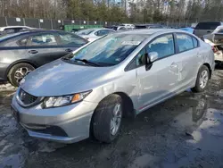 Salvage cars for sale at Waldorf, MD auction: 2014 Honda Civic LX