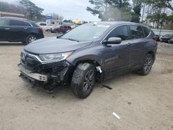 Salvage cars for sale at Hampton, VA auction: 2021 Honda CR-V EXL