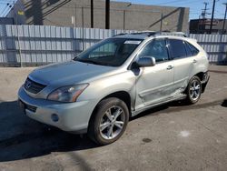 Lexus rx400 salvage cars for sale: 2008 Lexus RX 400H