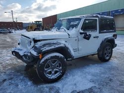 Salvage cars for sale at Columbus, OH auction: 2018 Jeep Wrangler Sport