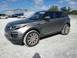 Salvage cars for sale at Opa Locka, FL auction: 2018 Land Rover Range Rover Evoque HSE