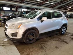 Salvage cars for sale at East Granby, CT auction: 2015 Chevrolet Trax LS