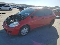 Salvage cars for sale at Grand Prairie, TX auction: 2009 Nissan Versa S