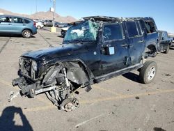 Salvage cars for sale at North Las Vegas, NV auction: 2013 Jeep Wrangler Unlimited Sahara