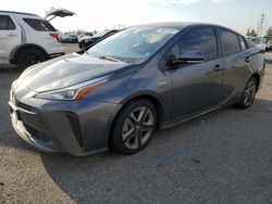 Salvage cars for sale from Copart Rancho Cucamonga, CA: 2020 Toyota Prius L