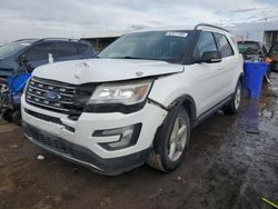 2016 Ford Explorer XLT en venta en Brighton, CO