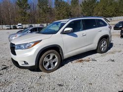 Carros salvage a la venta en subasta: 2015 Toyota Highlander Limited