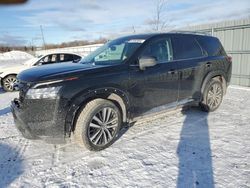 Nissan salvage cars for sale: 2022 Nissan Pathfinder Platinum