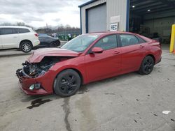 Salvage cars for sale at Duryea, PA auction: 2021 Hyundai Elantra SEL