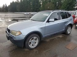 BMW x3 3.0i Vehiculos salvage en venta: 2005 BMW X3 3.0I